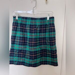 J.Crew Plaid Mini Skirt